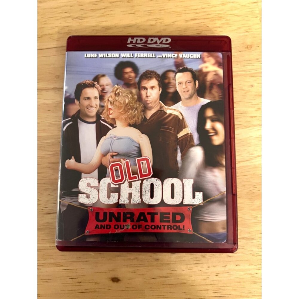 Old School 2003 HD DVD Unrated Edition Comedy Luke Wilson Will Ferrell Pre-Owned